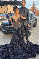 Load image into Gallery viewer, Black Shawl Lapel Slim Men's Prom Blazer