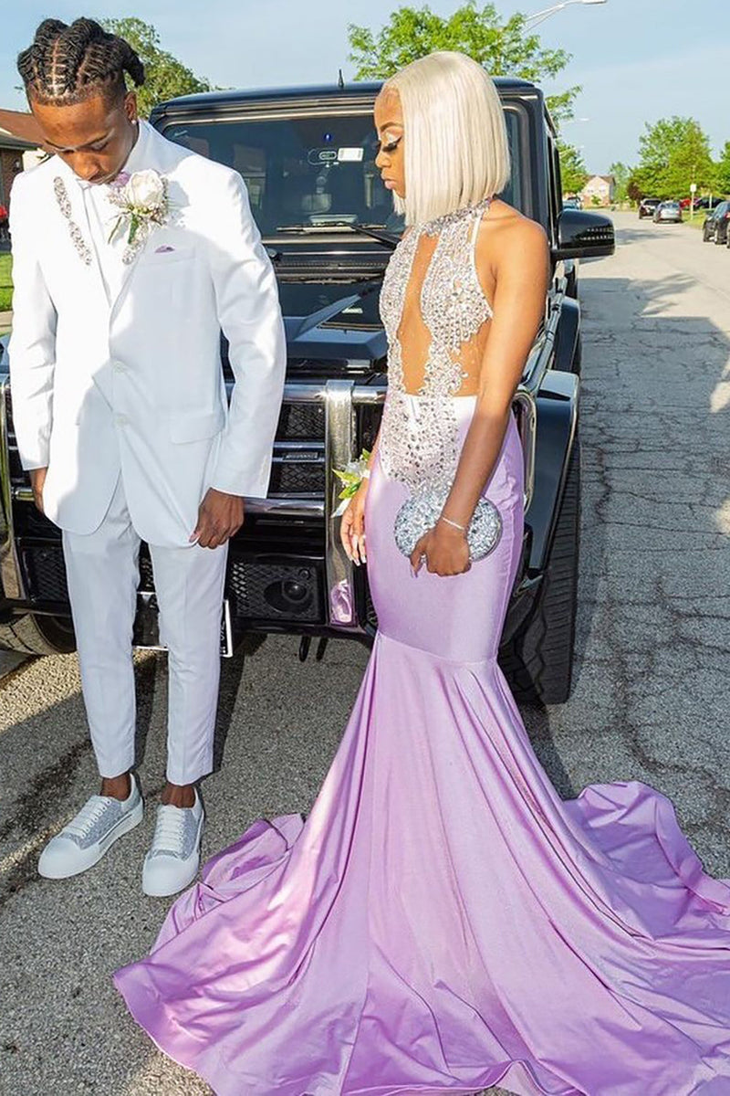 Load image into Gallery viewer, White Notched Lapel Men's Prom Blazer