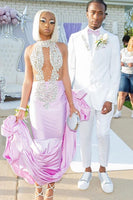 Load image into Gallery viewer, White Notched Lapel Men's Prom Blazer