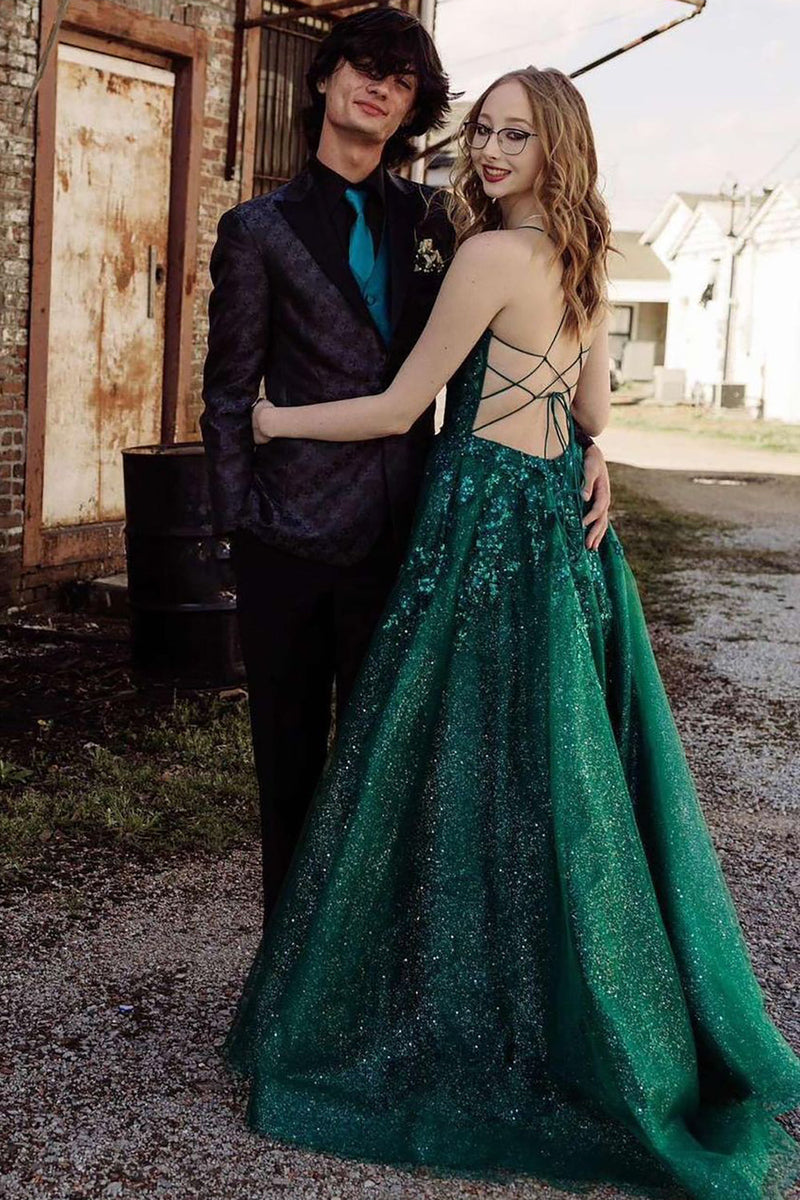 Load image into Gallery viewer, Black Peak Lapel Print Men's Prom Blazer