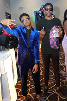 Load image into Gallery viewer, Royal Blue Peak Lapel 2 Piece Men's Prom Suits