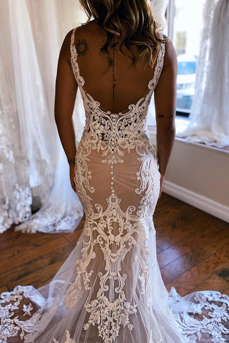 Cheap champagne wedding dresses sale