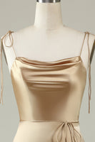 Load image into Gallery viewer, Blush Floral Boho Mermaid Bridesmaid Dress