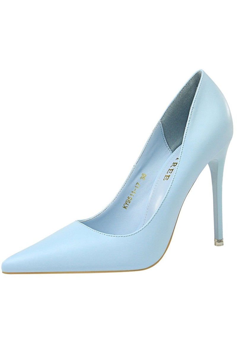 Load image into Gallery viewer, Super High Heel Shallow Mouth Pointed Stiletto Heels