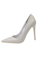 Load image into Gallery viewer, Super High Heel Shallow Mouth Pointed Stiletto Heels