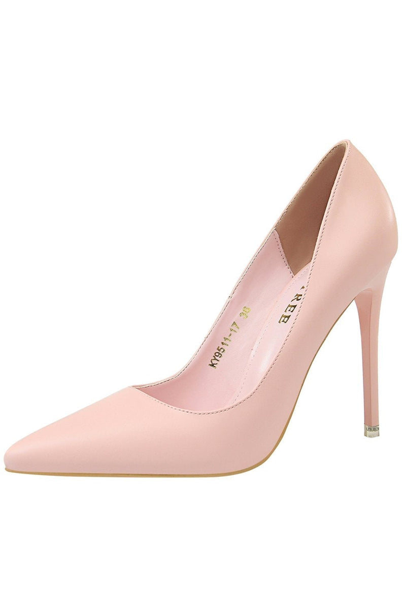 Load image into Gallery viewer, Super High Heel Shallow Mouth Pointed Stiletto Heels