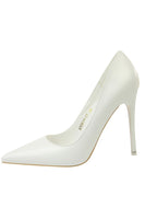 Load image into Gallery viewer, Super High Heel Shallow Mouth Pointed Stiletto Heels