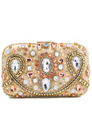 Load image into Gallery viewer, Party Embroidered Clutch with Beading