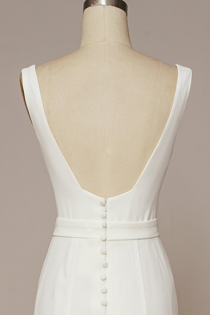 Load image into Gallery viewer, Mermaid Square Neck Wedding Dress