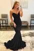 Load image into Gallery viewer, Fuchsia Sequin Mermaid Strapless Prom Dress