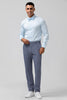 Load image into Gallery viewer, Notch Lapel Grey Blue Single Breasted 3 Pieces Men&#39;s Prom Suits