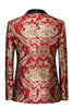 Load image into Gallery viewer, Dark Green Men&#39;s Prom Blazer with Embroidery