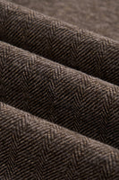 Load image into Gallery viewer, Brown 3 Pieces Men&#39;s Suit Slim Fit Groomsmen Suit