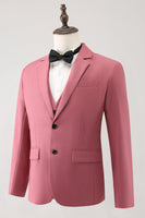 Load image into Gallery viewer, Coral Notched Lapel 3 Piece Single Breasted Men&#39;s Prom Suits