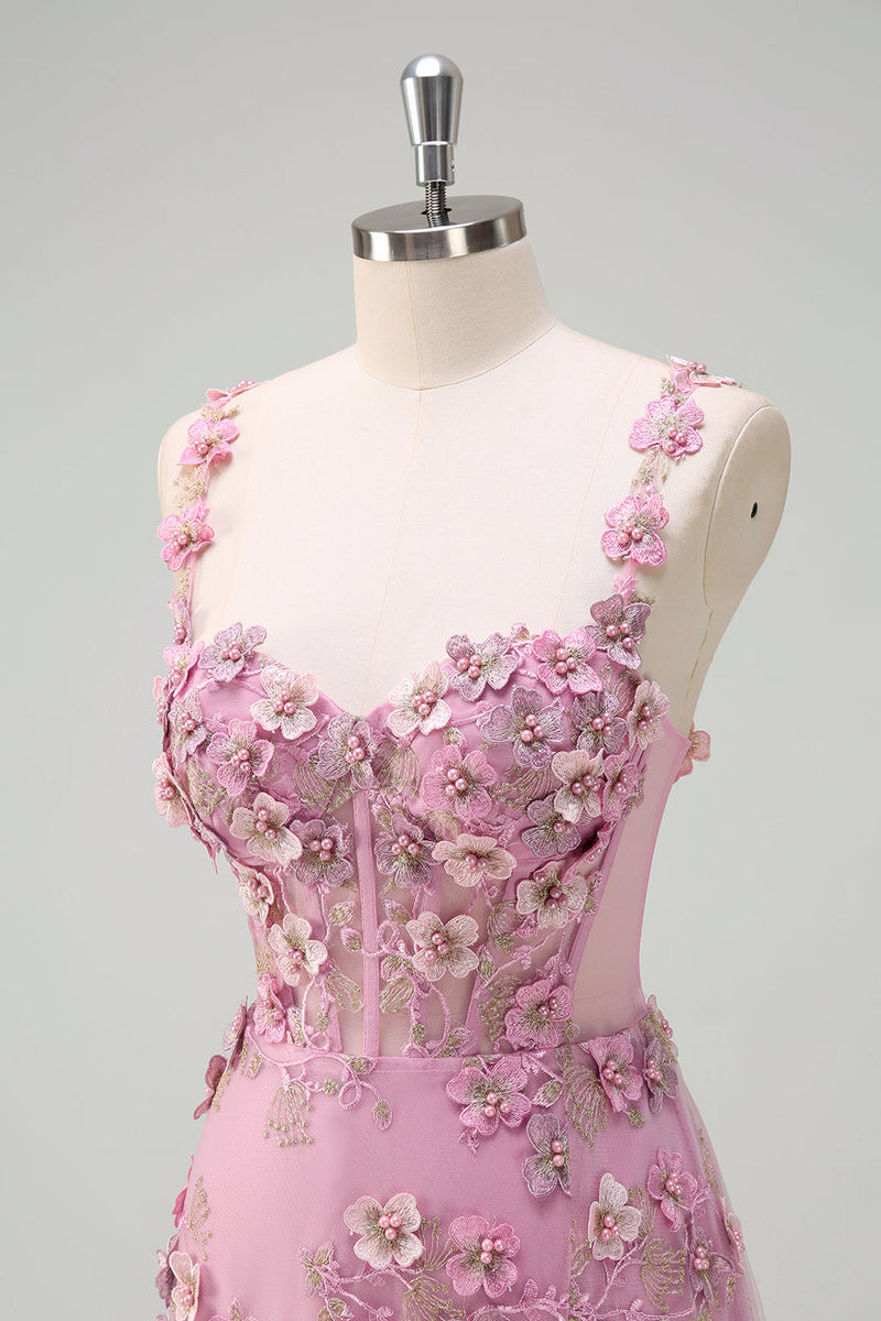 Load image into Gallery viewer, Off The Shoulder Taro Purple A Line Applique Long Prom Dress