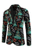 Load image into Gallery viewer, Merry Christmas Dark Green 3 Pieces Shawl Lapel Men&#39;s Christmas Party Suits