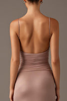 Load image into Gallery viewer, Sunset Spaghetti Straps Sheath Evening Dress