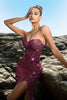 Load image into Gallery viewer, Shimmering Strapless Black Mermaid Evening Dress with Sequins