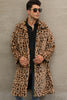 Load image into Gallery viewer, White Zebras Thicken Lapel Mid-Long Warm Faux Fur Coat