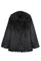 Load image into Gallery viewer, Camel Thicken Lapel Short Faux Fur Coat