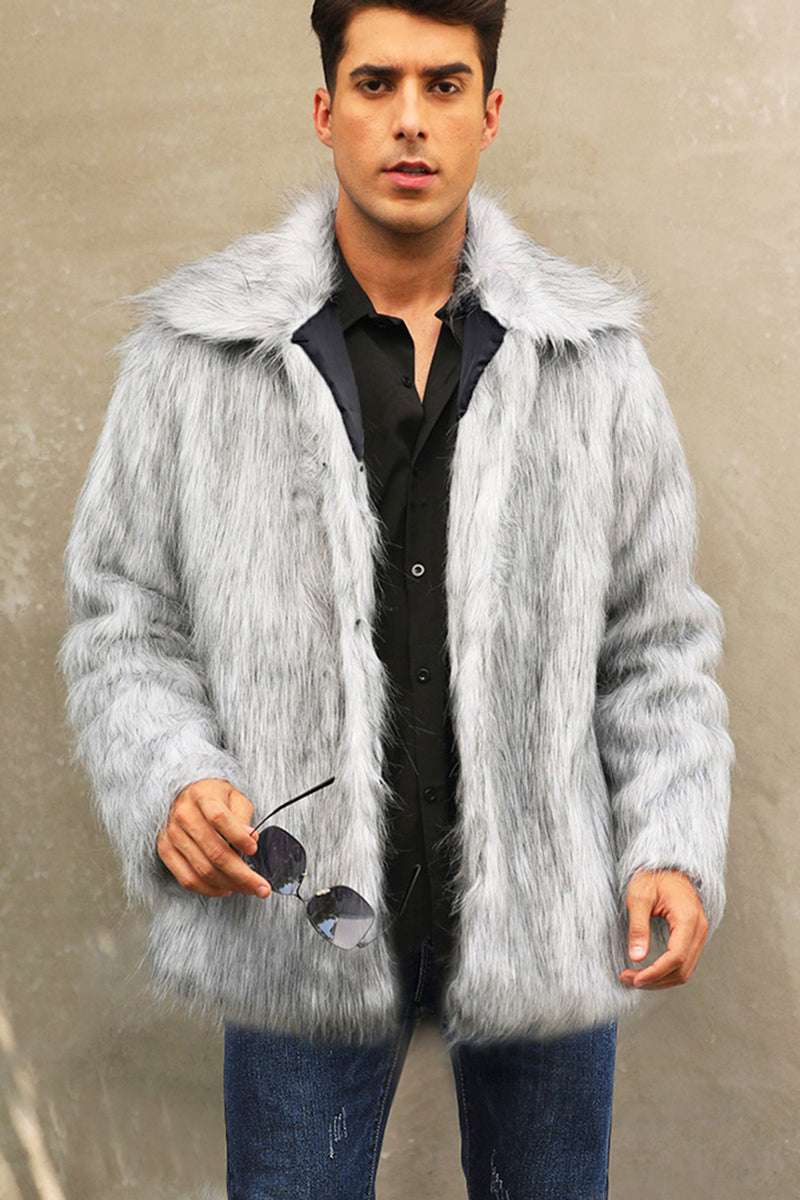 Load image into Gallery viewer, Camel Thicken Lapel Short Faux Fur Coat