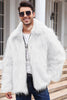 Load image into Gallery viewer, Camel Thicken Lapel Short Faux Fur Coat