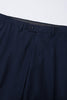 Load image into Gallery viewer, Navy Beaded Shawl Lapel Single Breasted 3 Pieces Prom Suits
