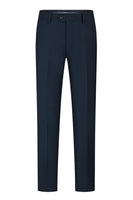 Load image into Gallery viewer, Navy Beaded Shawl Lapel Single Breasted 3 Pieces Prom Suits