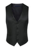 Load image into Gallery viewer, Stand Collar Jacquard Black 3 Pieces Prom Suits