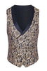 Load image into Gallery viewer, Dark Green Jacquard Shawl Lapel 3 Pieces Prom Suits