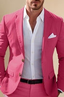 Load image into Gallery viewer, Notched Lapel Classc Yellow 2 Pieces Prom Suits