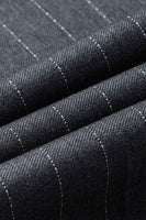 Load image into Gallery viewer, Men&#39;s Grey 3-Piece Notched Lapel Slim Fit Wedding Suits