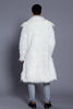 Load image into Gallery viewer, Brown Open Front Faux Fur Long Men Coat