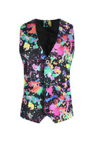 Load image into Gallery viewer, Men&#39;s Christams Printed Colorful 3-Piece One Button Party Suits