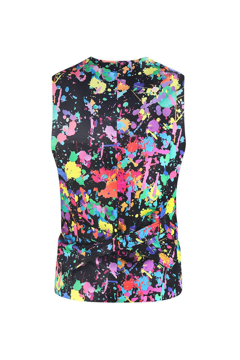 Load image into Gallery viewer, Men&#39;s Christams Printed Colorful 3-Piece One Button Party Suits