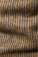 Load image into Gallery viewer, Khaki Tweed One Button Notched Lapel Men&#39;s Blazer