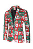 Load image into Gallery viewer, Red and Green 3 Piece Christmas Party Men&#39;s Suits