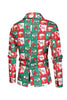Load image into Gallery viewer, Red and Green 3 Piece Christmas Party Men&#39;s Suits