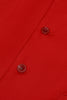 Load image into Gallery viewer, Red Single Breasted Shawl Lapel Men&#39;s Suit Vest