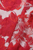 Load image into Gallery viewer, Red Floral Jacquard 2 Piece Men Suits