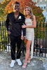 Load image into Gallery viewer, Black 2 Pieces Slim Fit Notched Lapel Men&#39;s Prom Suits