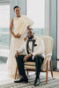 Load image into Gallery viewer, Shawl Lapel 2 Pieces White Men&#39;s Wedding Suits