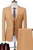 Load image into Gallery viewer, Khaki Notched Lapel 2 Piece Men&#39;s Prom Suits
