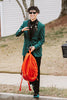 Load image into Gallery viewer, Dark Green Shawl Lapel 2 Pieces Men&#39;s Prom Suits
