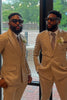 Load image into Gallery viewer, Khaki 2 Piece Notched Lapel Men&#39;s Prom Suits