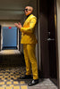 Load image into Gallery viewer, Peaked Lapel 2 Pieces Yellow Men&#39;s Prom Suits