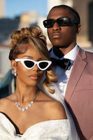 Load image into Gallery viewer, Notched Lapel 2 Pieces Grey Pink Men&#39;s Prom Suits