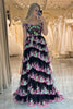 Load image into Gallery viewer, A-line  Off the Shoulder Silver Corset Prom Dress with Split
