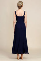 Load image into Gallery viewer, Navy Two Piece Sparkly Beaded Mother of the Bride Dress
