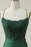 Load image into Gallery viewer, Dark Green Bodycon Short Prom Dress with Beading